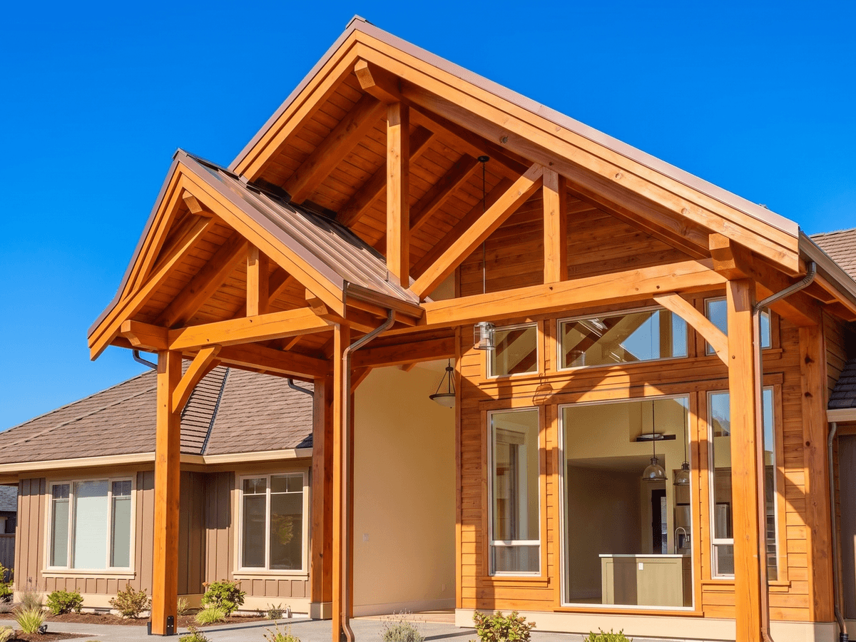 Structural Wood Framing - After