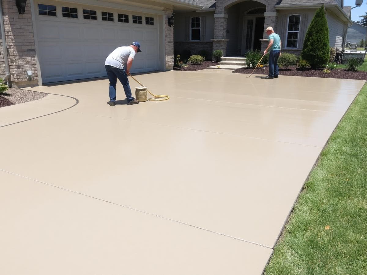 Reinforced Concrete Flatwork - Before
